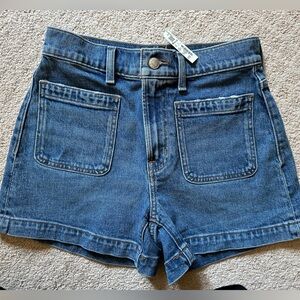NWT Madewell Emmett denim short in Earlwood wash